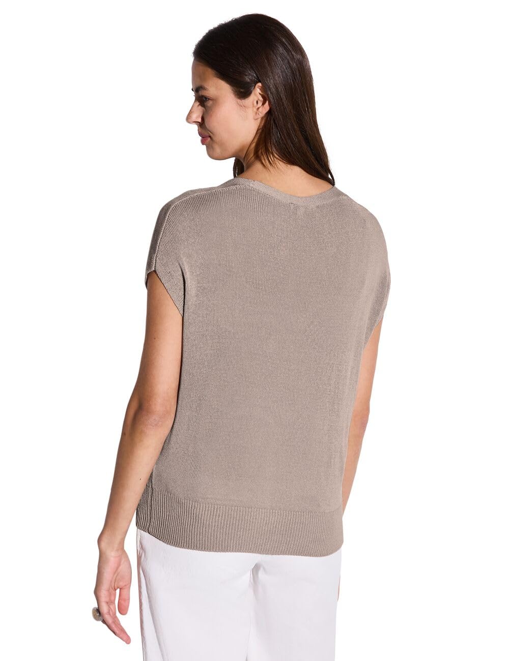 Street One Damen A303243 Ärmelloser Strickpullover