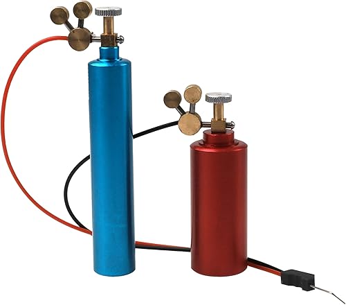 Mini botella de nitrógeno de metal de simulación 110 RC compatible con Traxxas TRX-4 Tamiya CC01 Axial SCX10 D90 Redcat HSP 90046 D110 110 RC