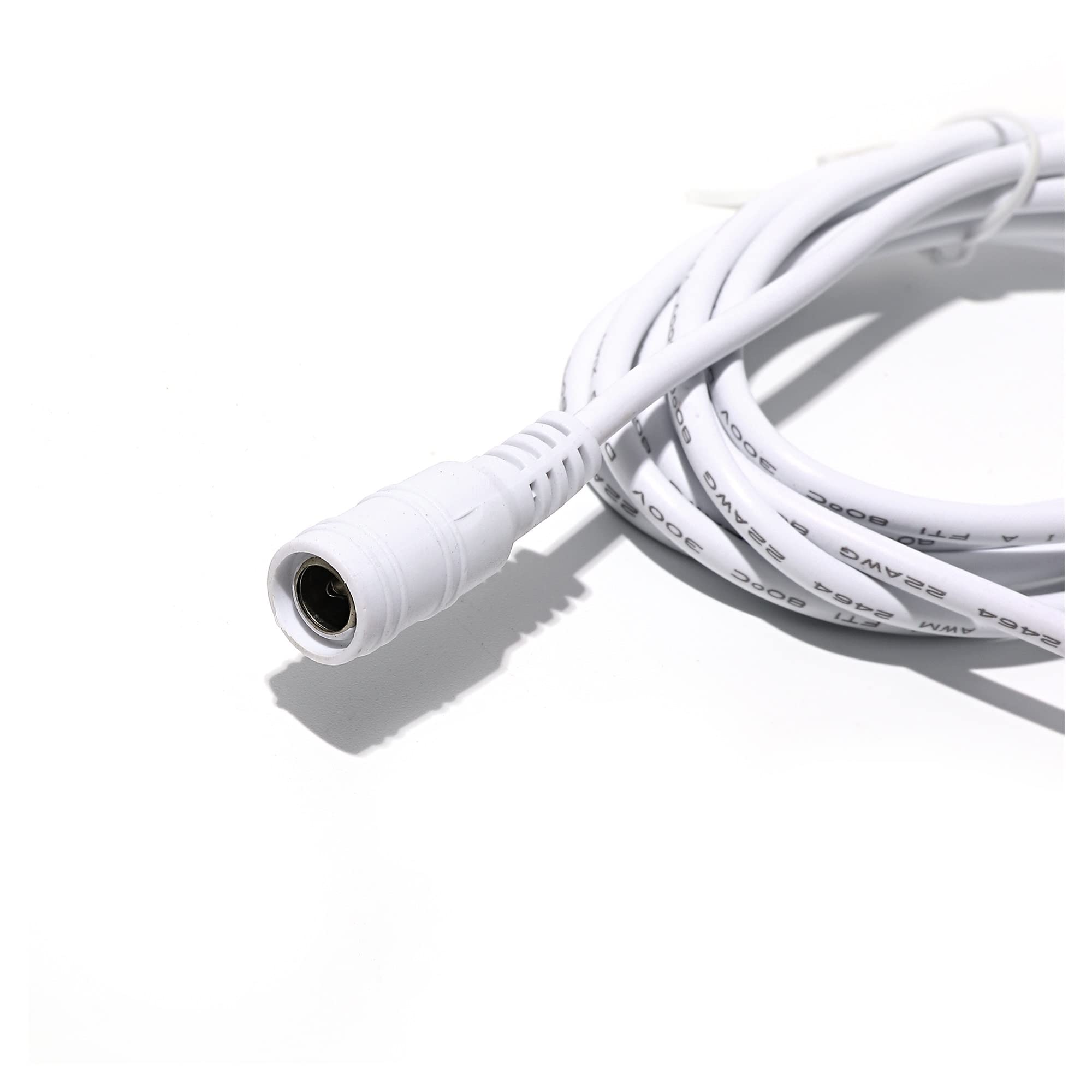 12V DC Rallonge 1M À 20M Câble Connecteur 5.5mmx2.1mm for CC-TV Caméra Cordon d'alimentation 12V Adaptateur LED Bande Lght(Black-10M)