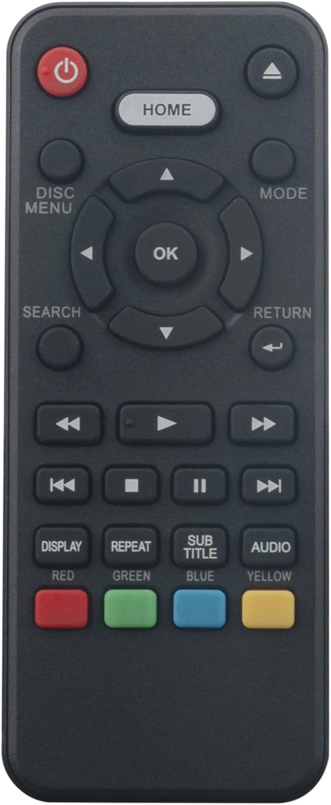 AIDITIYMI NC088 NC092 Sub NC096UL NC093 NC093UL NC088UH New IR Remote for Magnavox Blu-ray Disc DVD Player MBP6700P MBP6700P/F7 MBP1700/F7 MBP1700 FWBP505F FWBP505FK Remote