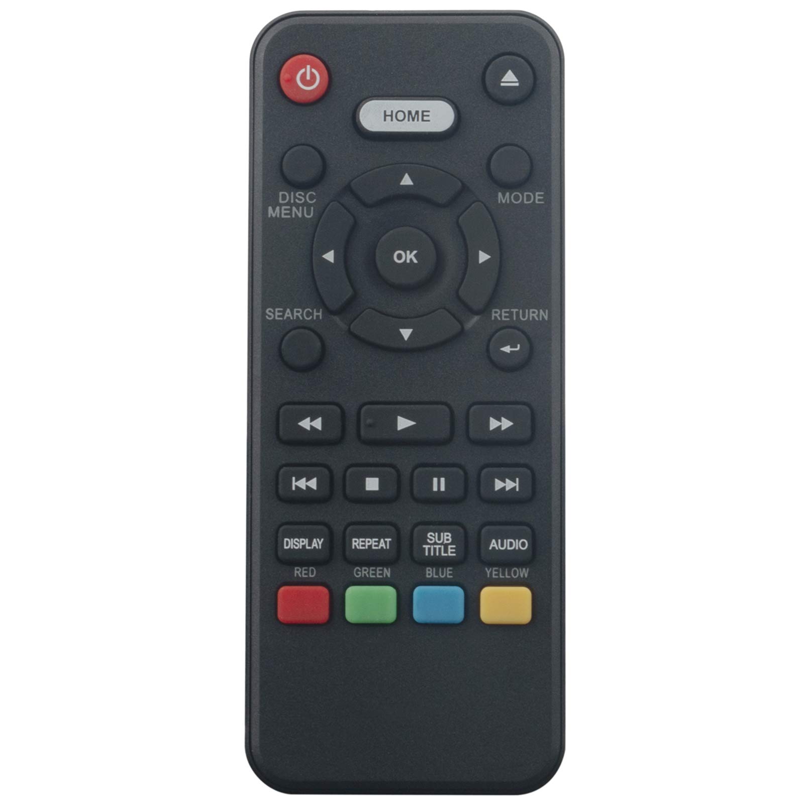 AIDITIYMI NC088 NC092 Sub NC096UL NC093 NC093UL NC088UH New IR Remote for Magnavox Blu-ray Disc DVD Player MBP6700P MBP6700P/F7 MBP1700/F7 MBP1700 FWBP505F FWBP505FK Remote