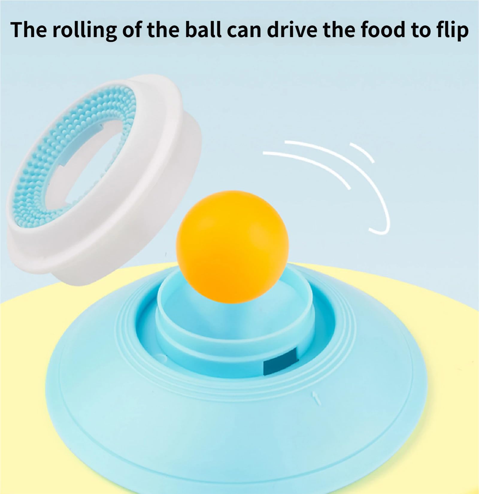 Dog Lick Ball,Licking A Ball Add More Fun Bowl, Dog Lick Ball Bowl,Licking A Ball for Dogs,Slow Down Eating Speed and Add More Fun for Your Dog and Cats. (Y*2PCS) — view 7