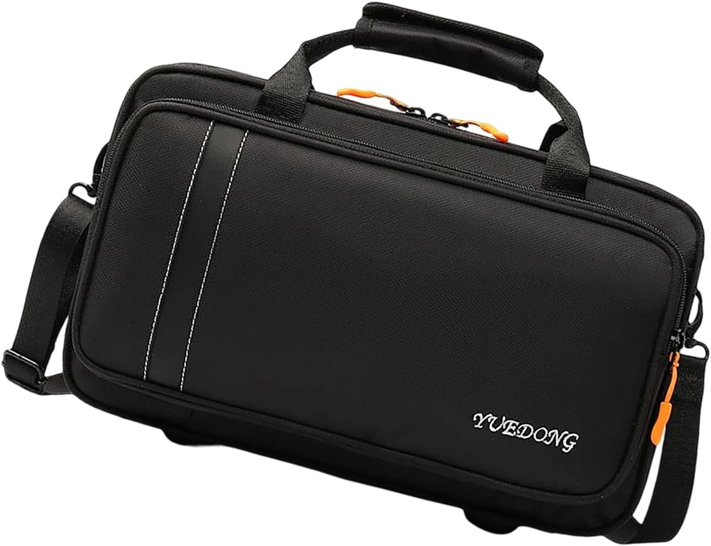 Baoblaze Hard Clarinet Case with Handle Strap Oxford Cloth Portable Accessory Clarinet Carrying Bag 1PC Clarinet