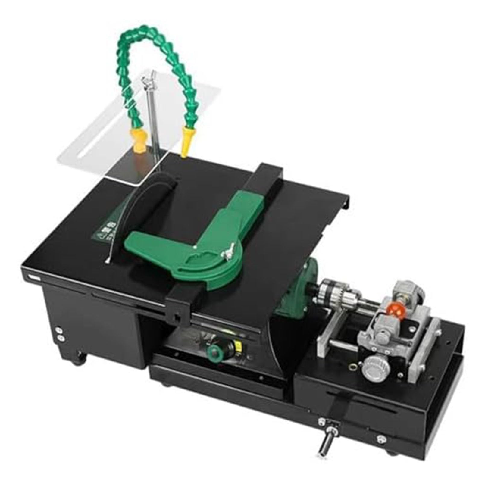 Sierra de banco multifunción para manualidades de joyería con eje flexible, pulidora ajustable de alta velocidad para lapidaria y metalurgia