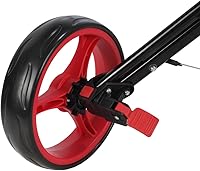 Vista 6 de Golf X-Lite One-Click - Carrito de golf plegable, color negro y rojo