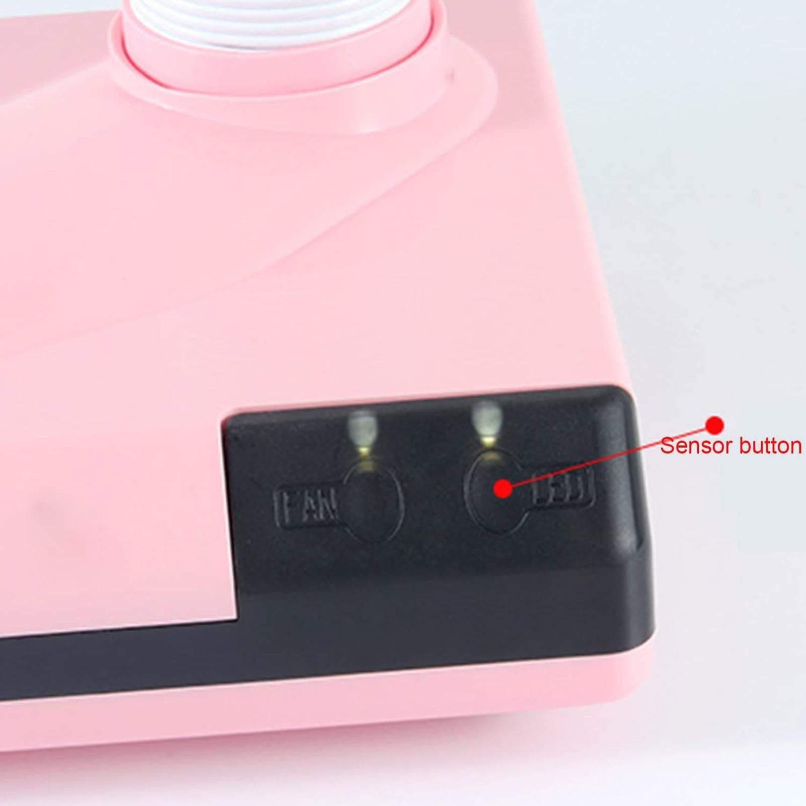 SenhE Aspirapolvere Dentale da Tavolo, Attrezzatura Portatile per Laboratorio Odontoiatrico, con Luce a LED, per Laboratorio Odontotecnico, Collettore di Polveri da Banco per ​Dentale