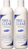 Vista 1 de FREE & CLEAR Champú, 12 oz (paquete de 2)