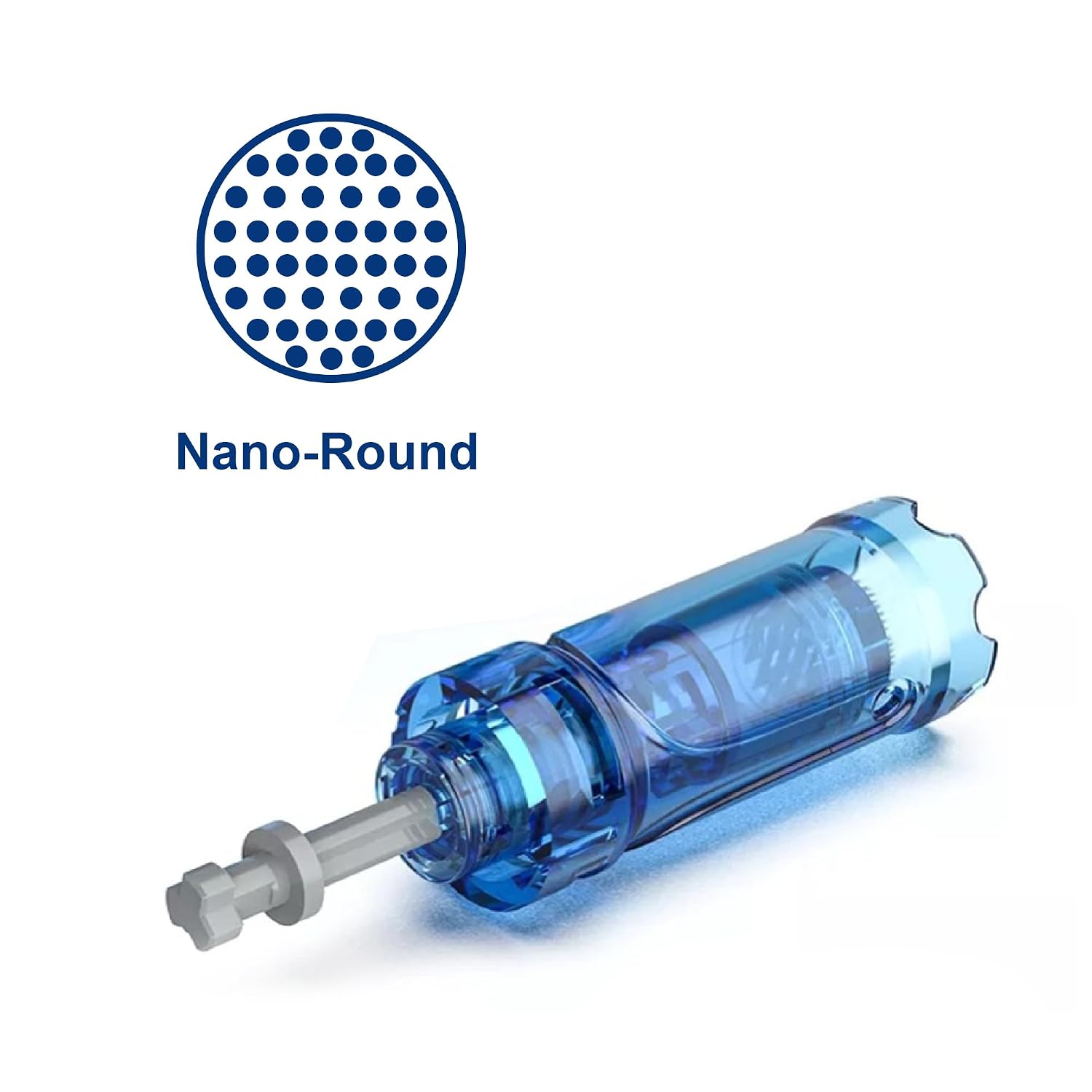 Microneedling Cartridges (10 Pcs Nano) for Pen Microneedle Machine M8S A8S A9 A11, for cosmetic skin use only