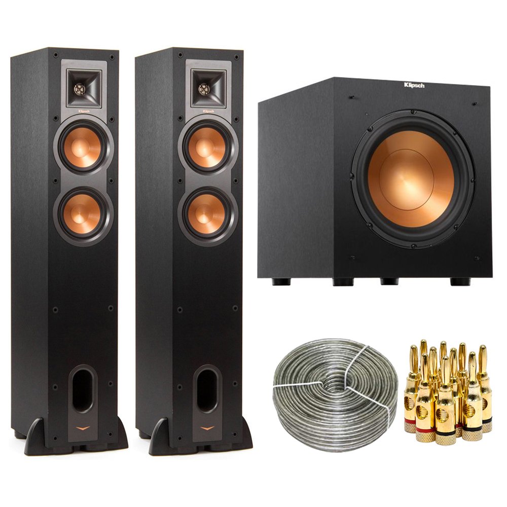 Buy Klipsch 2Pack Dual Floorstanding Speaker (1060674) w/Wireless