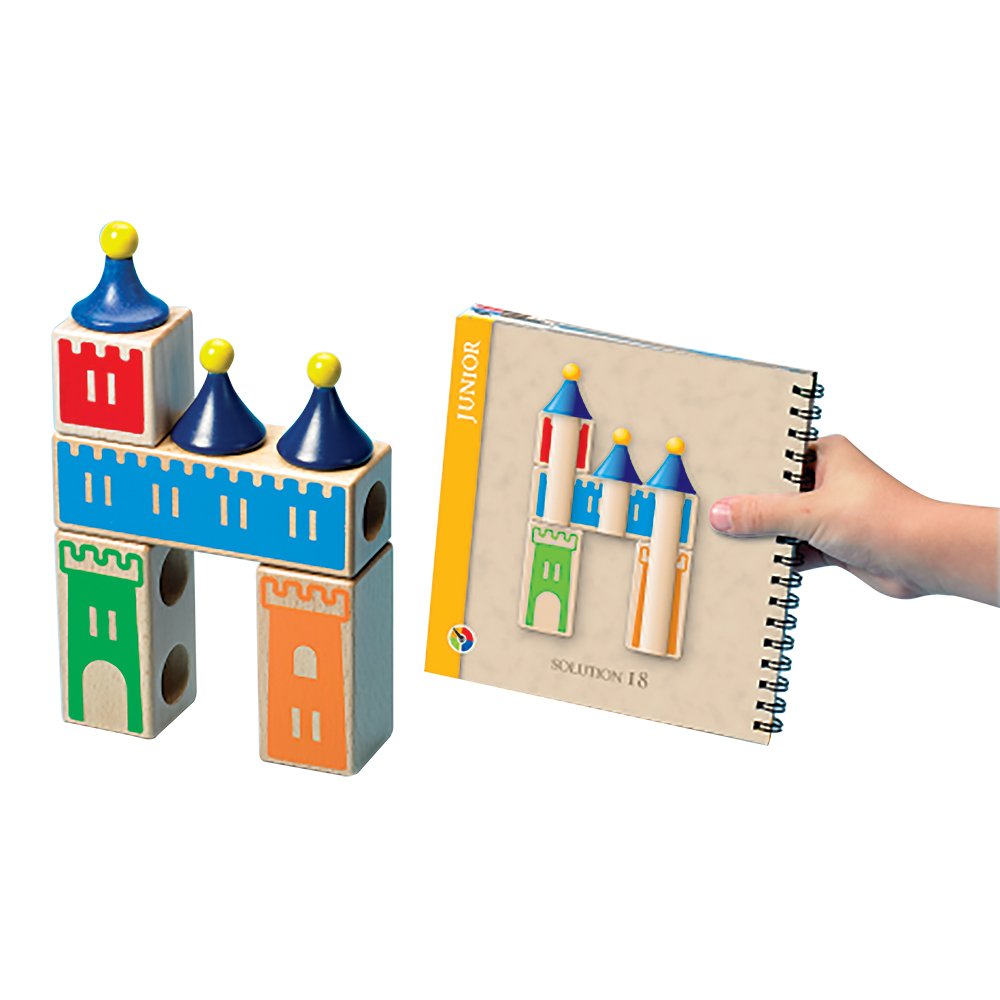 Smartgames - Castle Logix | Puzzle en Bois | Jeux éducatifs | Jouets pour Enfants 3 Ans 1 Joueur