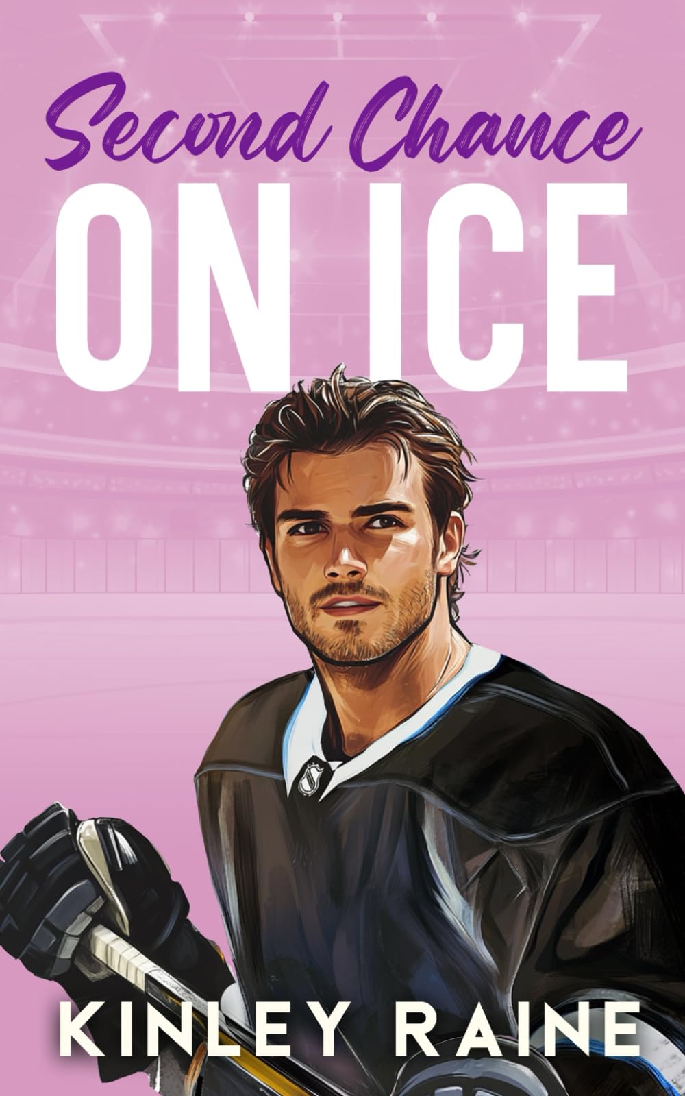 Second Chance on Ice: A Sweet Small Town Hockey RomCom (Hawks Hockey Romance)