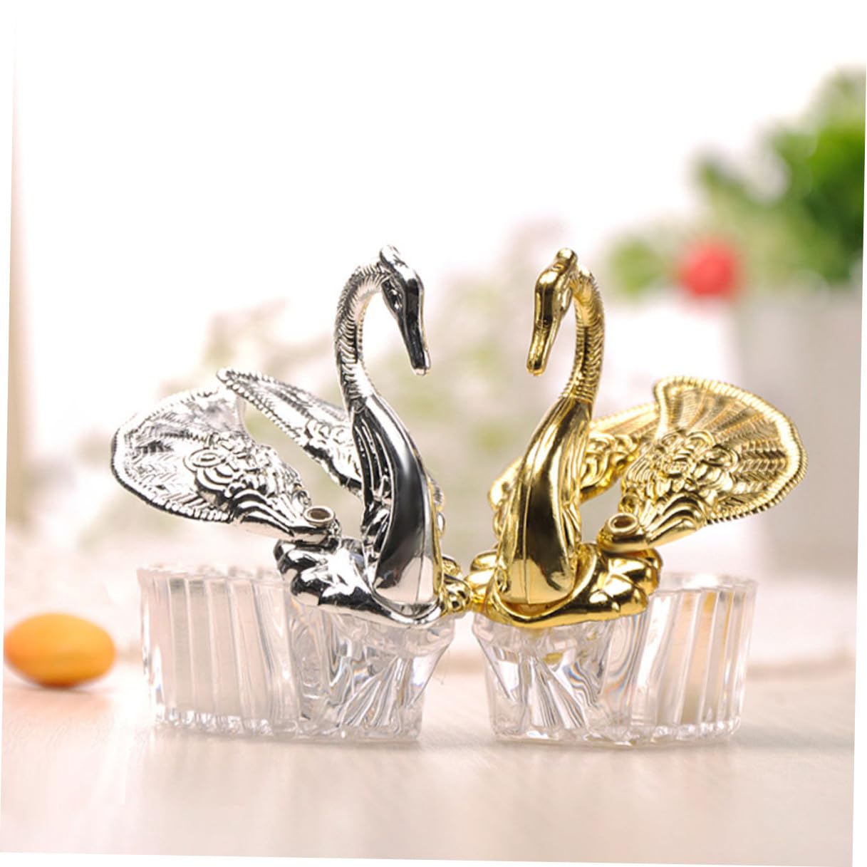 Romantische Bonbonnieren für Hochzeiten 24 Stück aus Acryl
