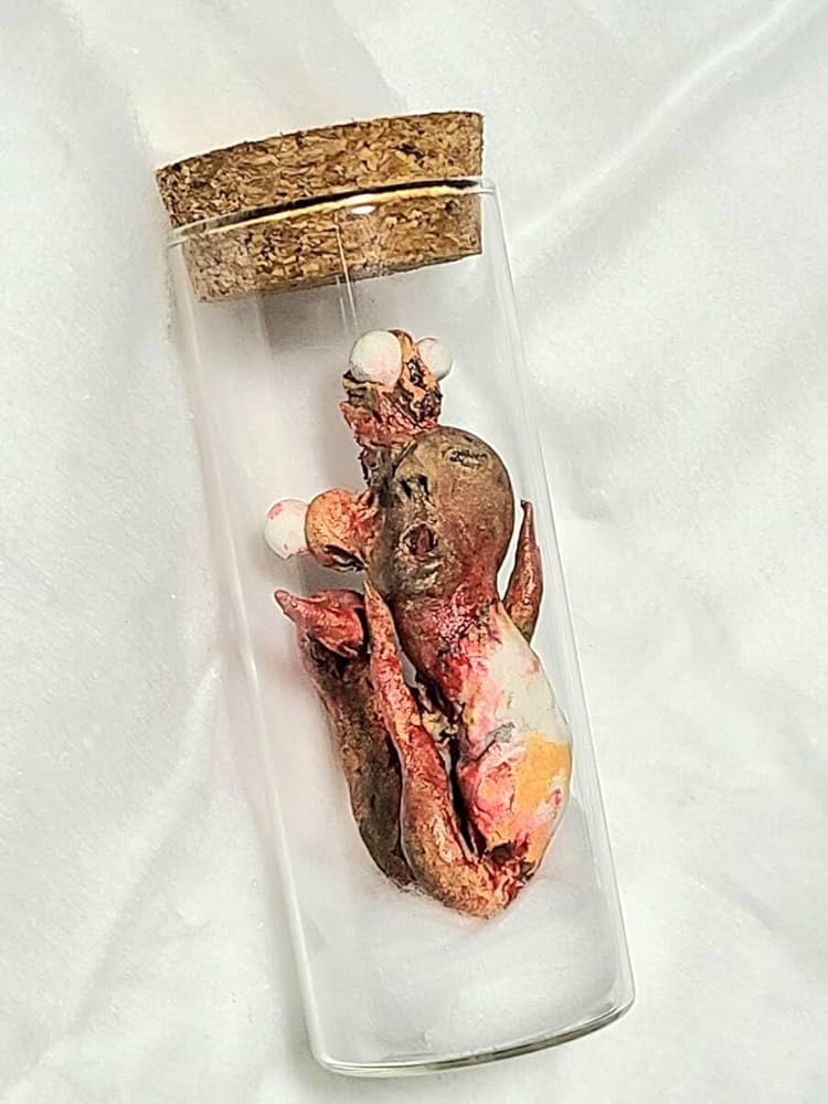 寄生型怪奇蟲　セットB　永野蟲　卵蓄光体　怪奇標本　まとめ5本　芸術作品　標本 Amazon | 一点物 永野蟲 卵蓄体 NN-05 寄生型怪奇蟲 怪奇標本 UMA