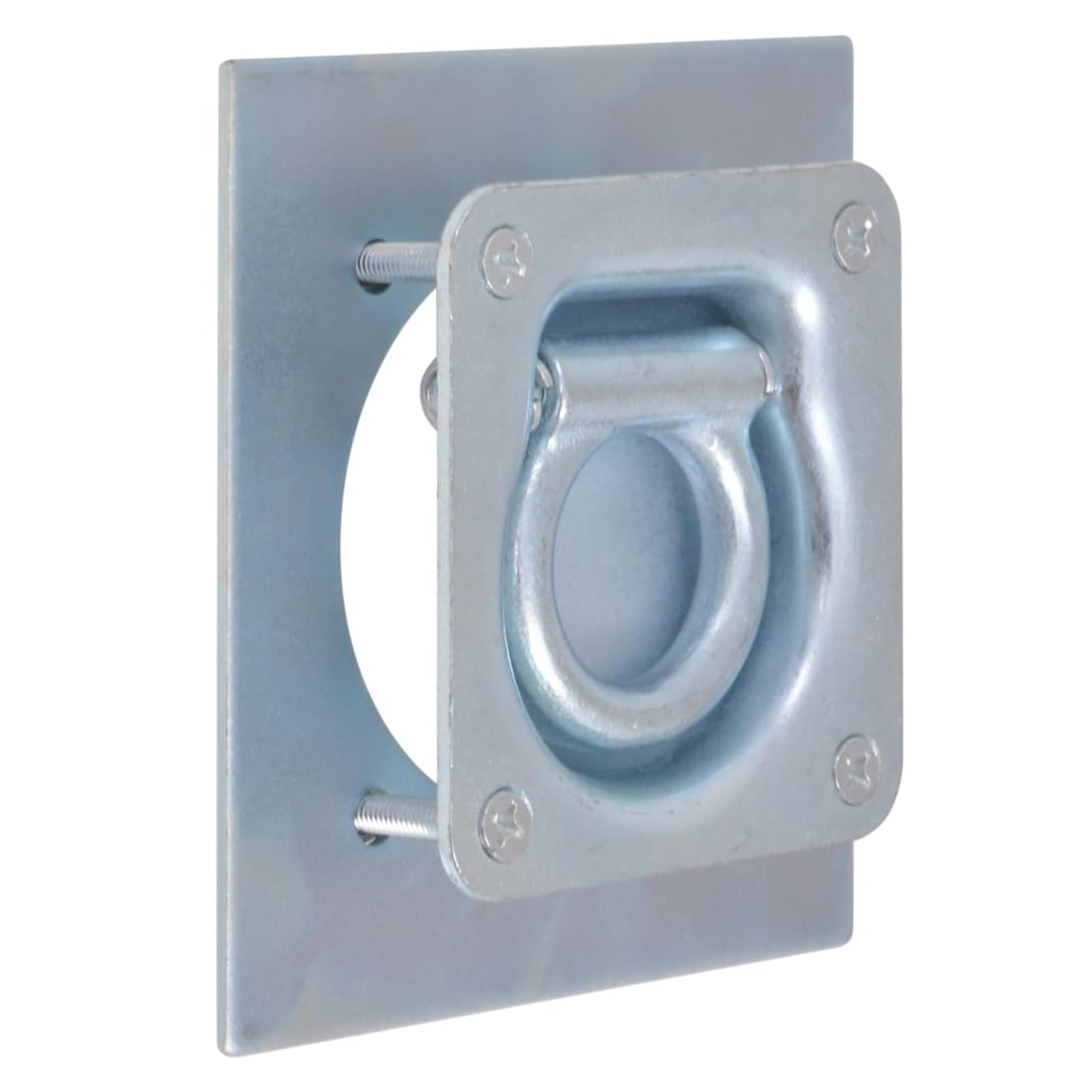 Heavy Duty Tie Down Ratchets - Verzinkter Stahl, Silber, 2000kg Tragfähigkeit - Anhänger, LKW, Bootszubehör Autoteile und Zubehör 142673