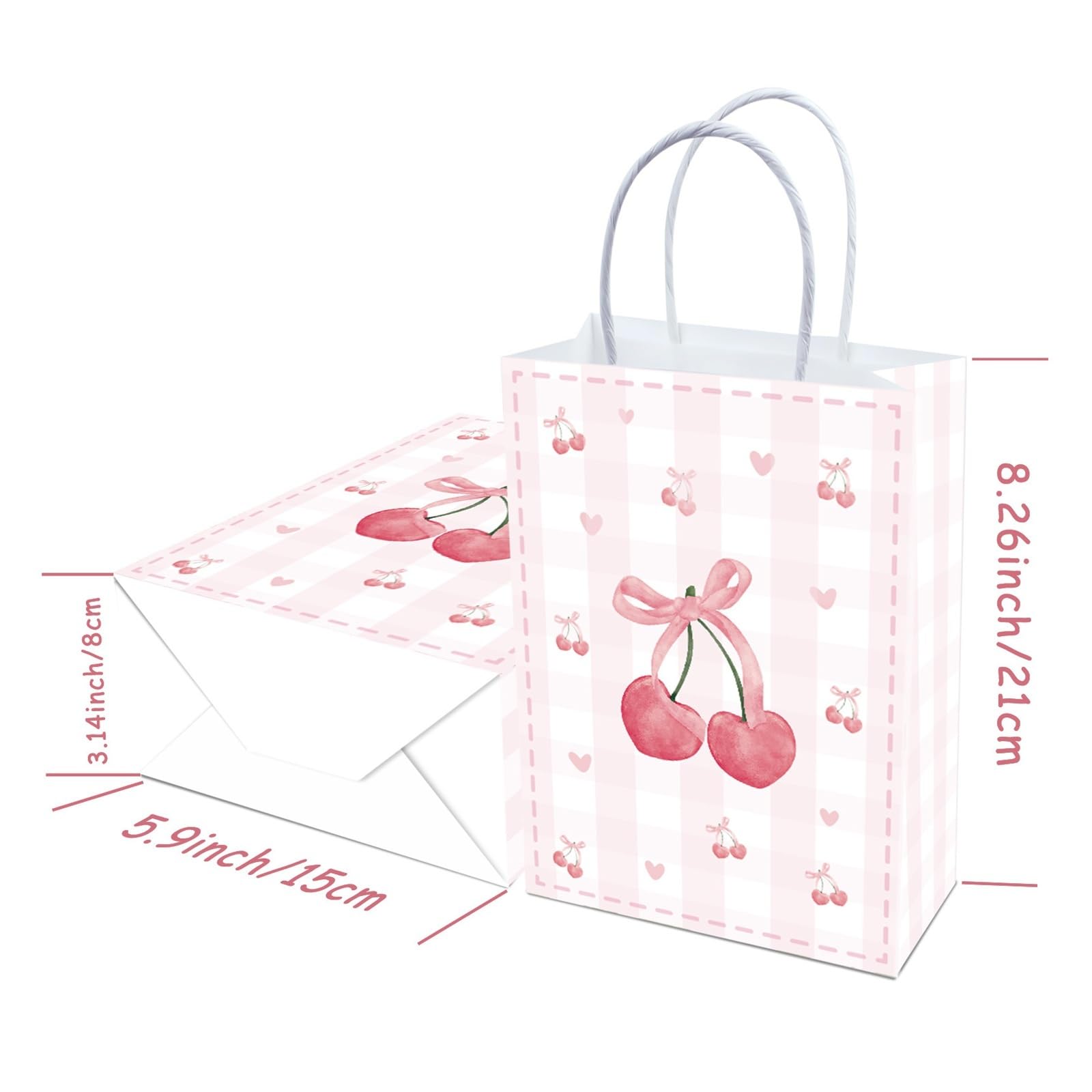Geschenktüten Süße Kirschpapier-Geschenktüten
