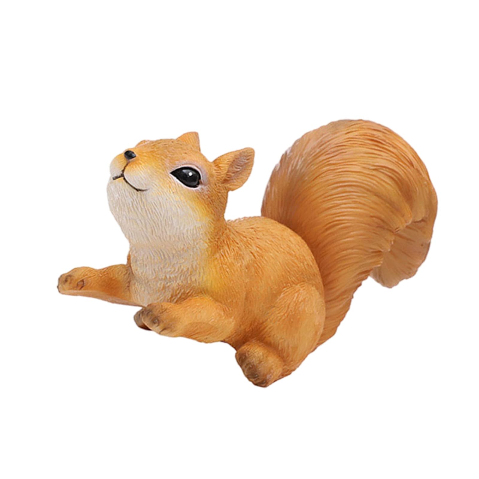TQUXNGA Climbings Squirrel Trees Huggers Hanging Figurine for Balconys, Tree Decors Whimsicality Tree Peekers Sculpture Hanging Figurine