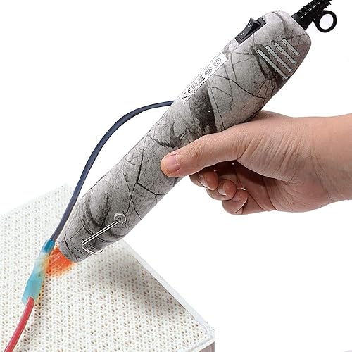 Miniatura 6 de mofa Pistola de calor de resina, cable de 6.6 pies, pistola de calor de 300 W para manualidades, secadora de pintura acrílica, boquilla de