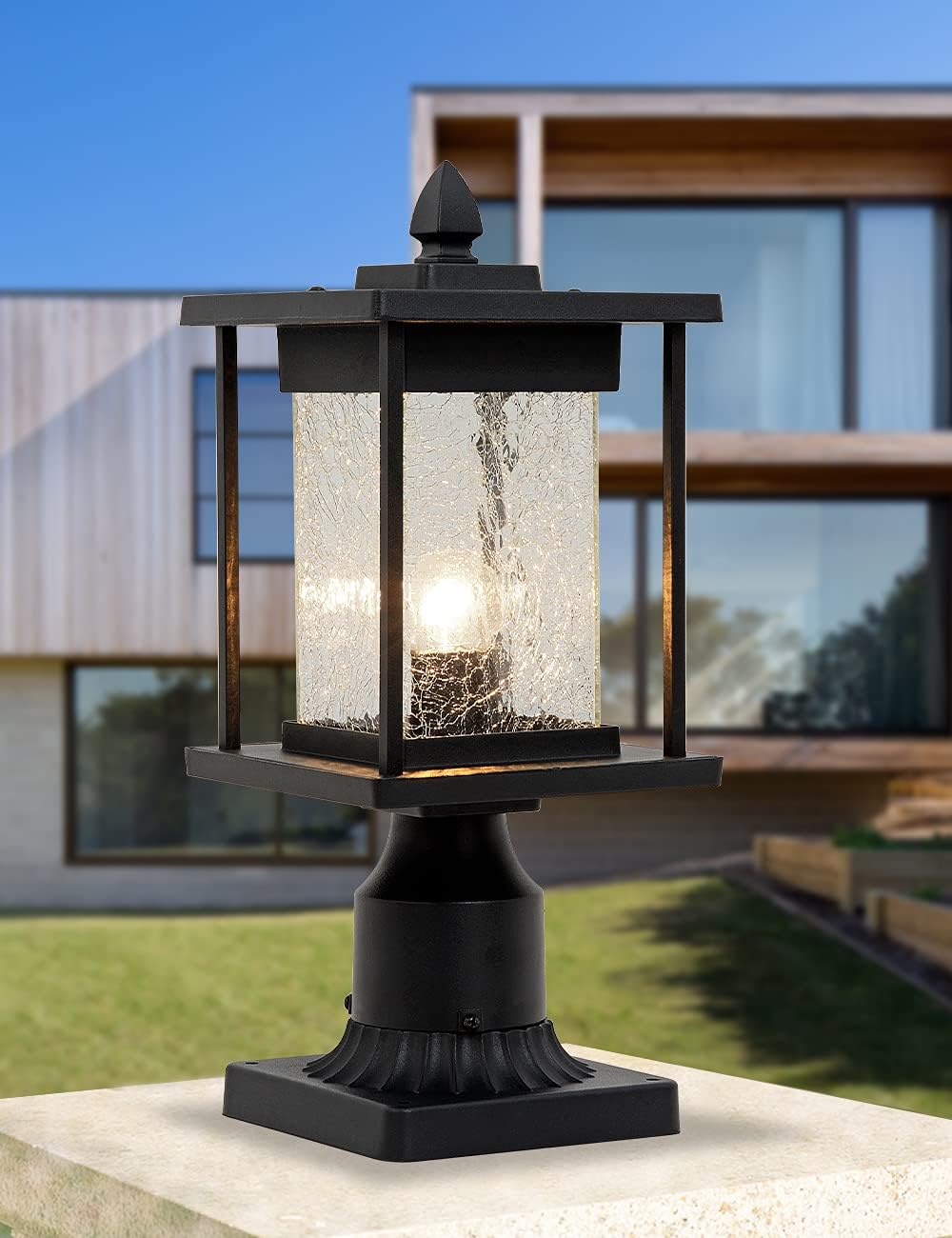 Buy VOCLDFA Outdoor Post Lights, Waterproof Post Lamp Outdoor Hard