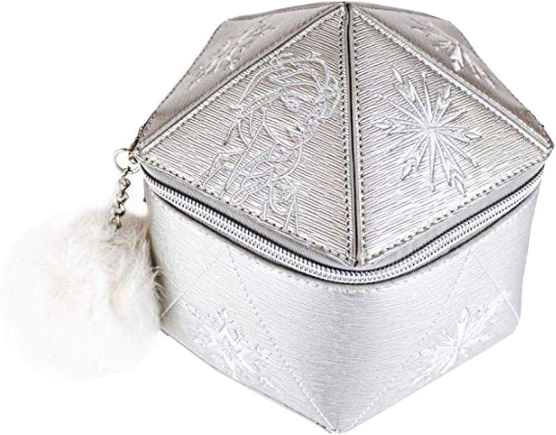 Disney Danielle Nicole Frozen 2 Hexagon Crossbody Bag, Silver