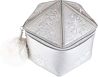 Disney Danielle Nicole Frozen 2 Hexagon Crossbody Bag, Silver