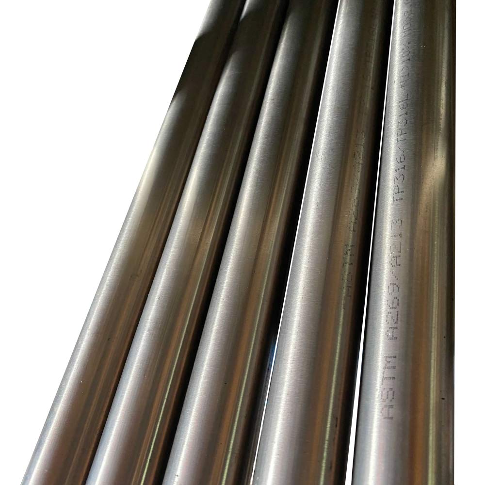 SOURCING MAP Tube Rond En Acier Inoxydable 304 12mm Diamètre Extérieur 1mm Épaisseur 250mm
