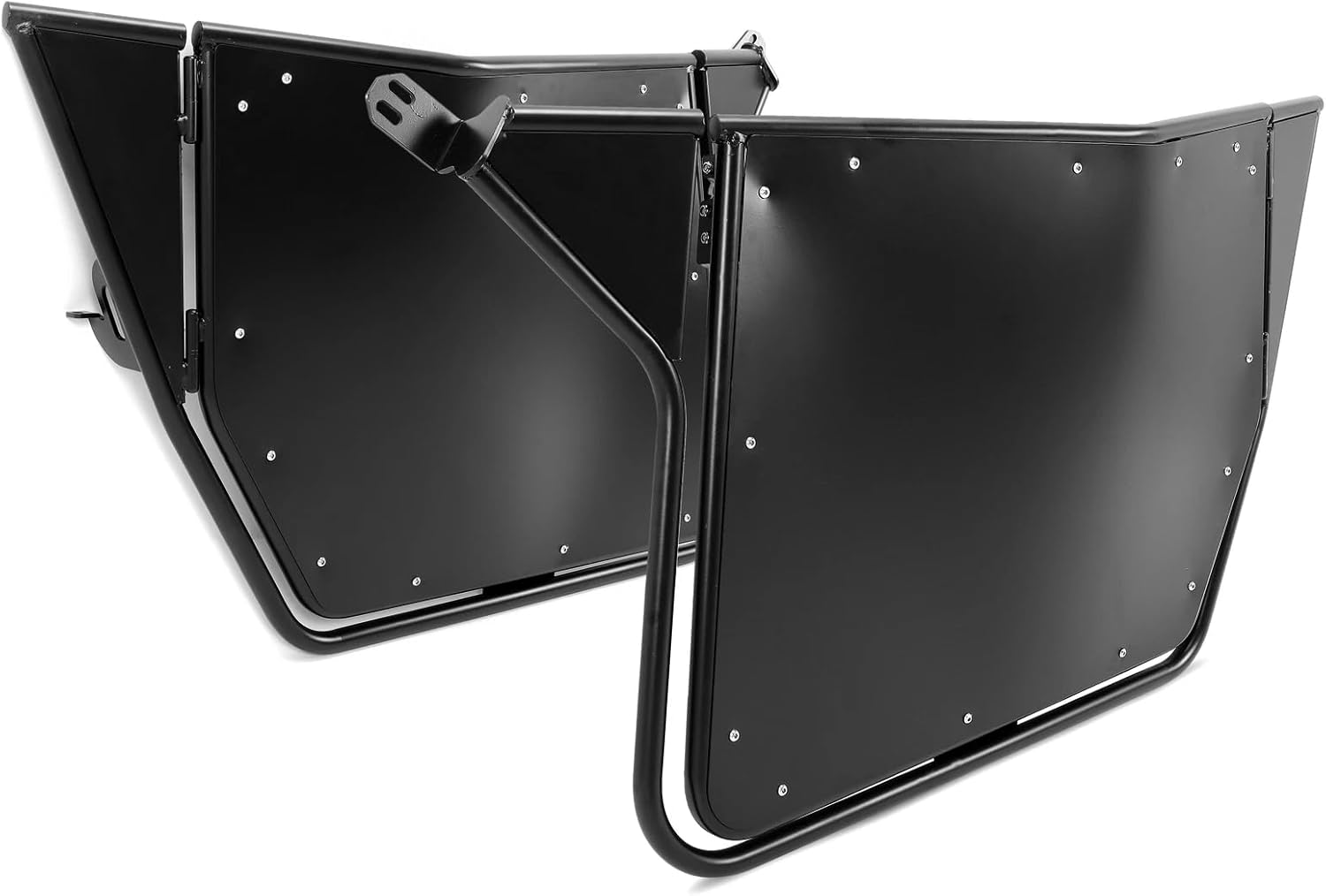 Full Aluminum Doors Pair FOR Polaris RZR RZR S XP 900 570 800 2008 2009 2010 2011 2012 2013 2014 2015 2016 2017 2018 2019 2020 2021 Black