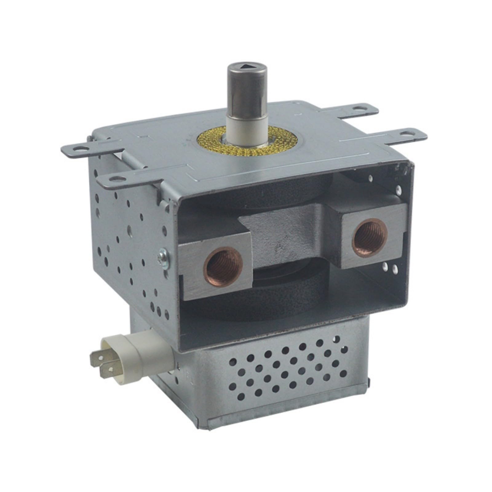 Jazuaiao Professional 1250W Microwave Oven Magnetron MG12W Microwave Oven Part Metal Texture Suitable for Heating Applications Industrial Component