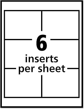 Avery 74540 Name Badge Kit,Easy Pkt,Pin,Top Load,3-Inch x4-Inch,100/BX,WE