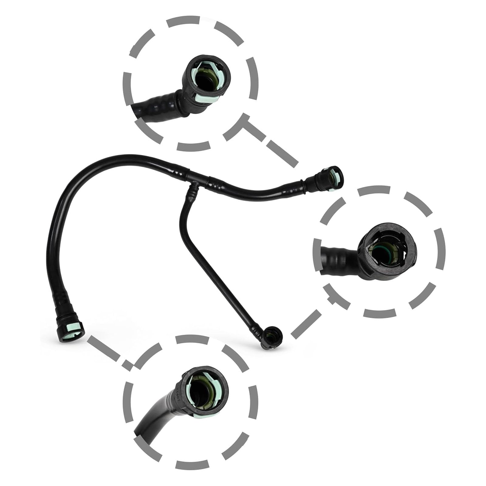 Set di riparazione per valvole del carter e sistemi di ventilazione, parti di aggiornamento per motore da 1,4 l, 1,5 l, 12640659, 12673862, 12637666, 12665644, 12685407, set di riparazione