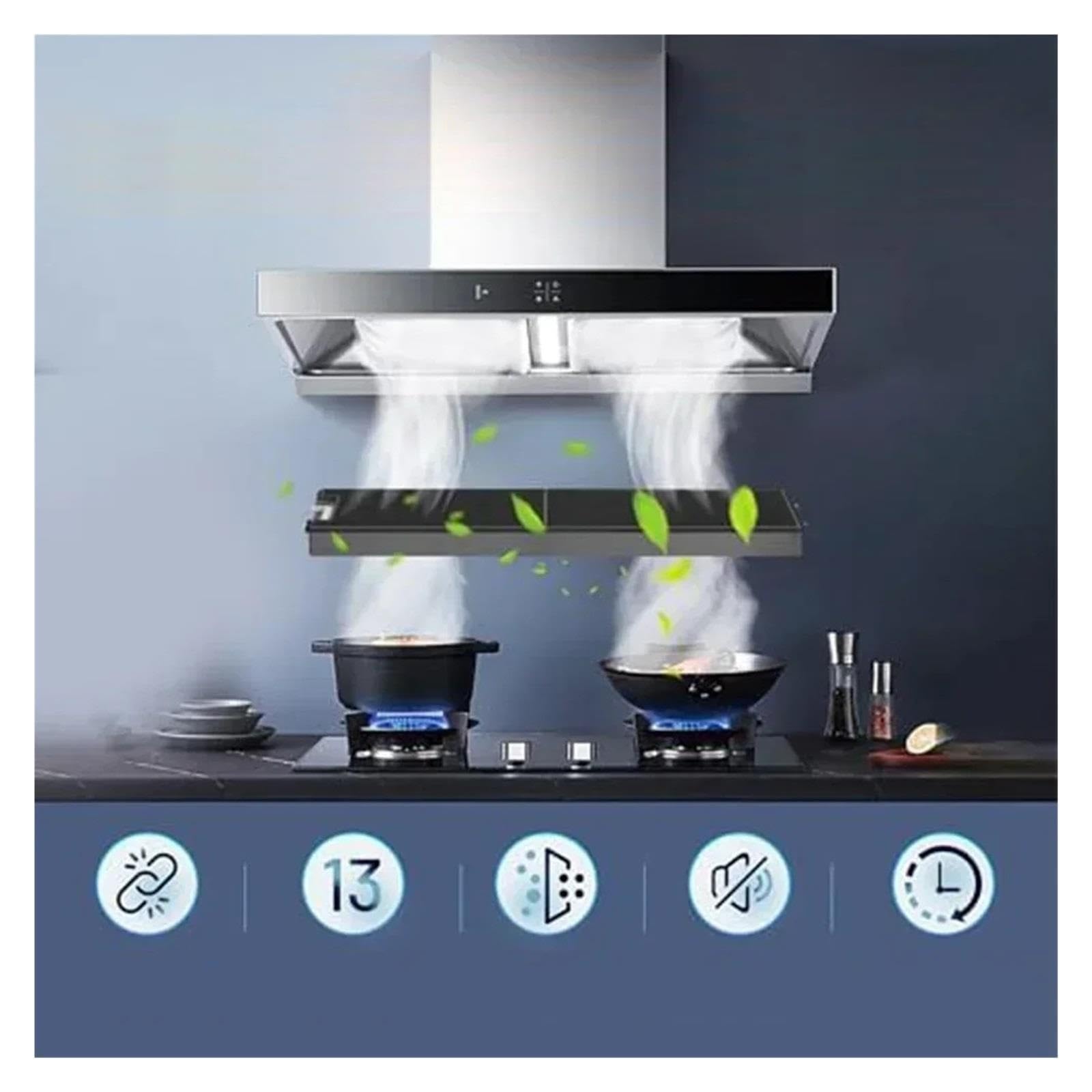 Filtri Cucina Cappuccio,Compatibile Con Miele DKF13-1 DKF13 6485741