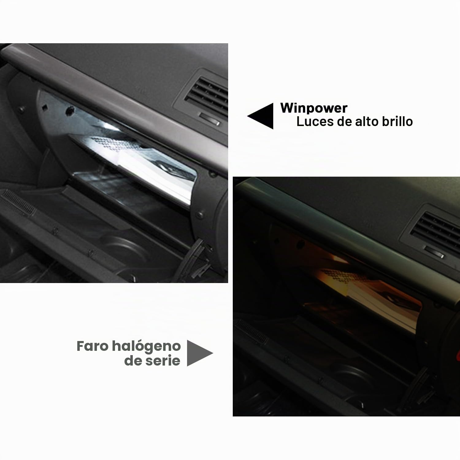WinPower Luces Maletero LED Interior Cortesía Cúpula Techo Compatible con Astra Agila Corsa Omega Vectra Zafira Prosche911 Carrera Boxster Cayman etc., 2 Pcs