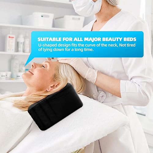 Miniatura 7 de Onism Almohada de extensión de pestañas almohada de belleza almohada de cuello de pestañas almohada de espuma viscoelástica en forma de U con 2