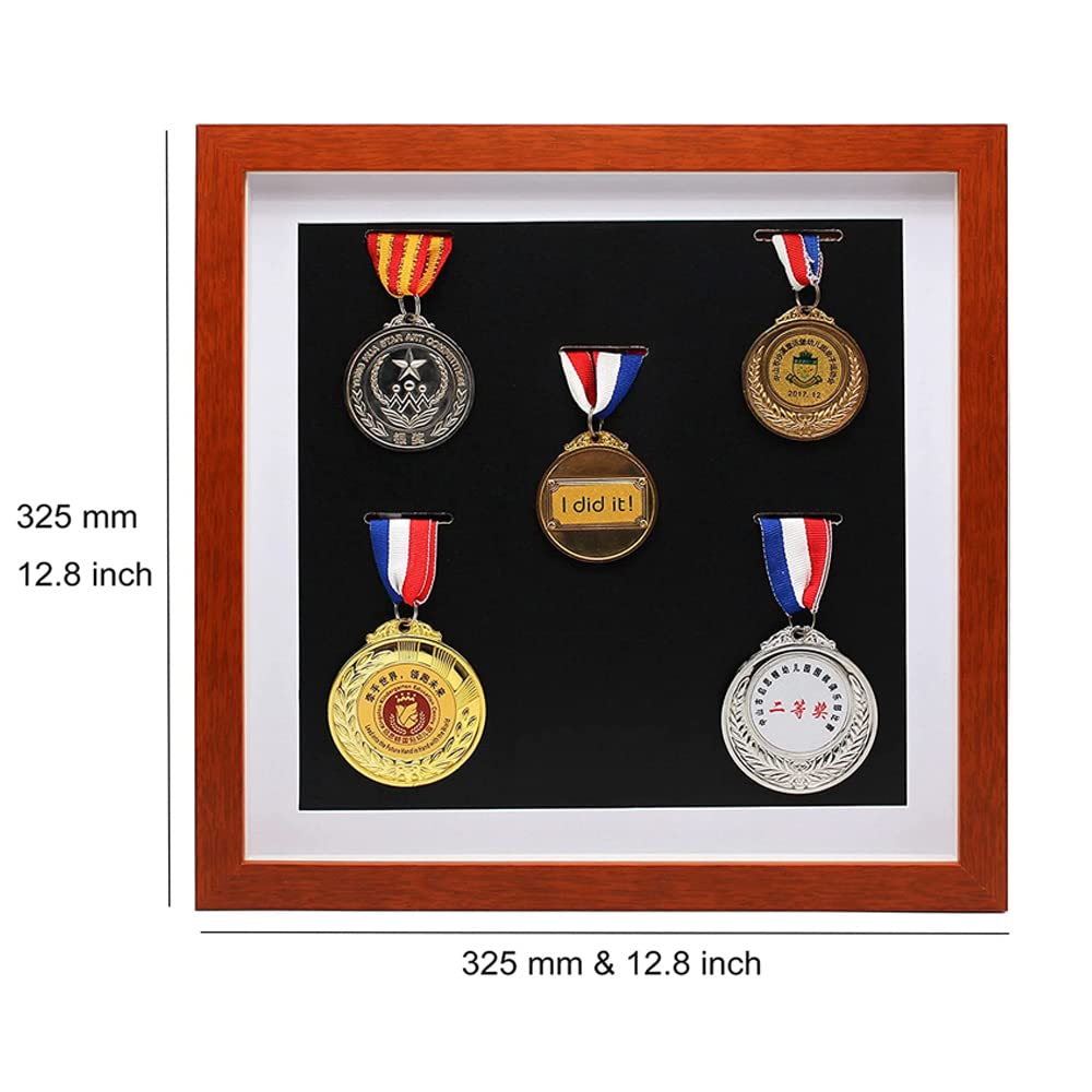 Medaille and Medaille of Honor Vitrine aus Holz, Militär-Medaillen-Vitrine, Marathon-Medaillen-Aufbewahrungsbox