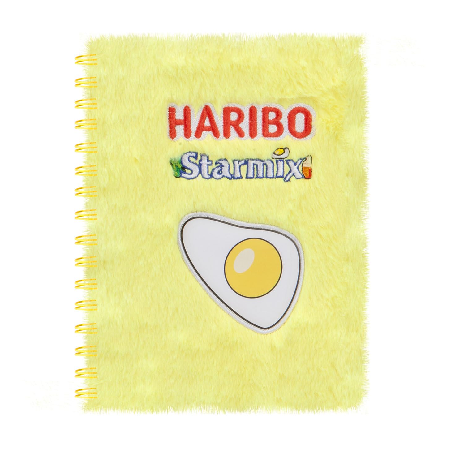 VFM - Notebook Sweetie Egg Diary Journals Stationary Girls Boys All Ages Stationary School Student Supplies Lined Ruled Fun Classic Paper Kids Adults Sweetie 100 Pages - 21. 5cm Yellow