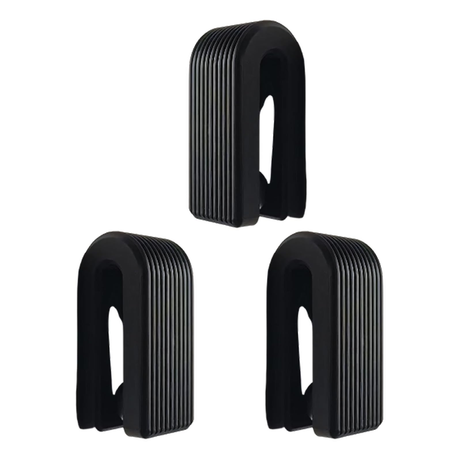 Tertioi Black Space Saving Multifunctional Wall Hook Easy To Install Key Hanger Towel Bathroom Kitchen Storage Rack Stable Hook