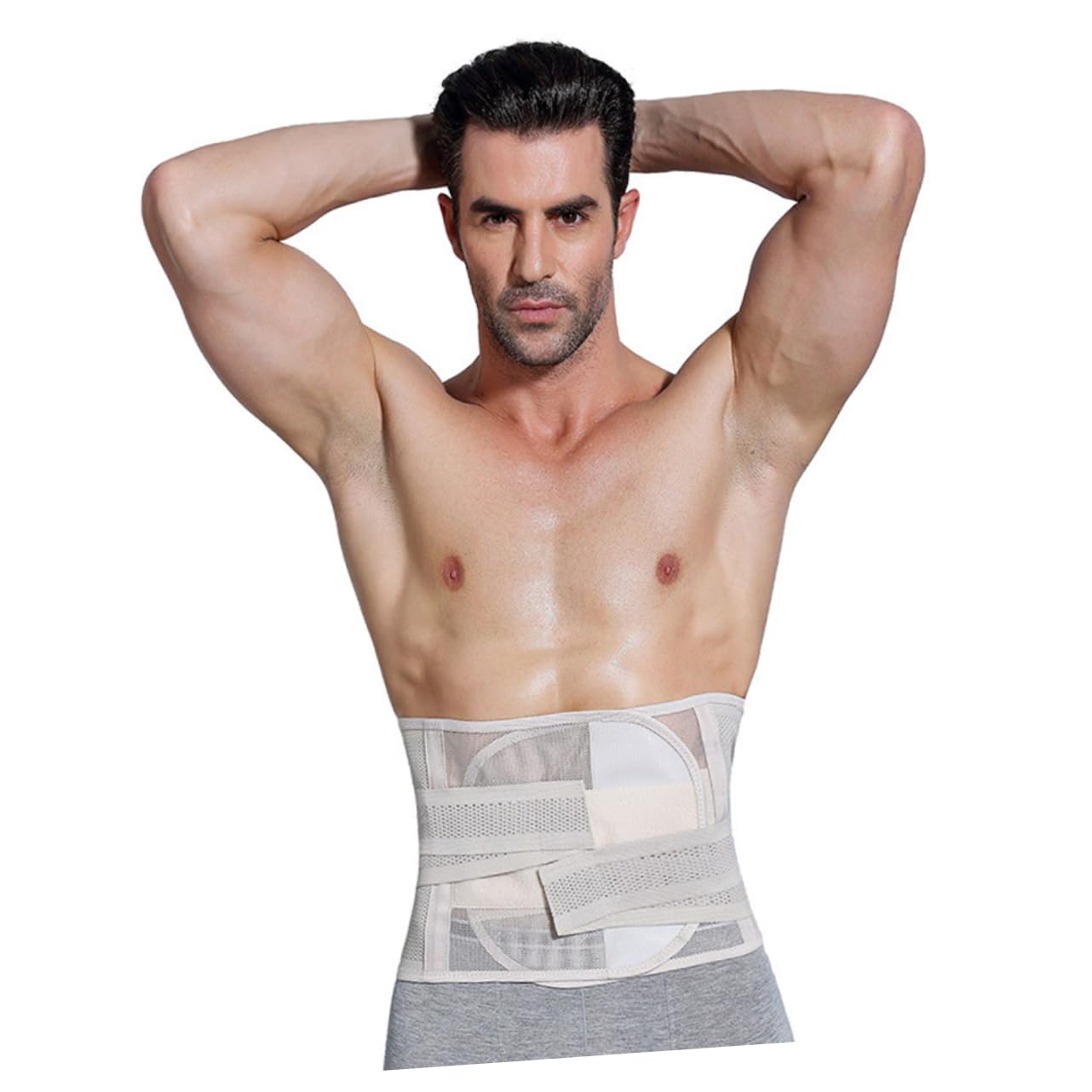 Parliky Women's Waist Trimmer Belt for Exercise Belly Fat Burner Wrap Men Slimming Bands Workout Waist Belt