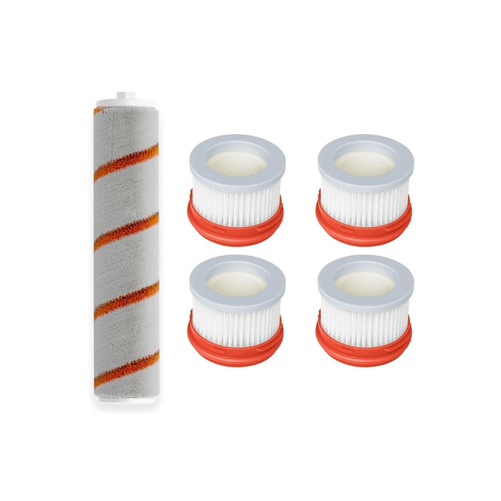 Kicici Set H Compatible With Xiaomi Dreame V11 V10 V9 V9b V9d V9p V16 V8 Soft Brush Roller Hepa Filter Replacement Accessories Kit(Set H)
