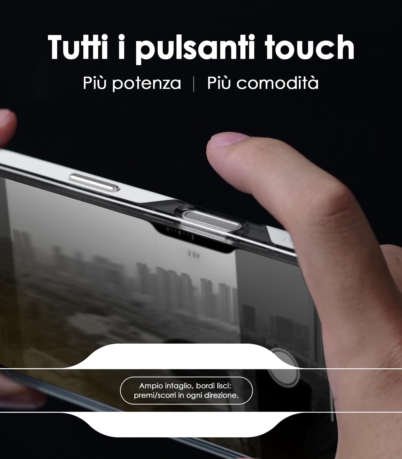 Aulumu A16 Custodia Antiurto per iPhone 16 Pro | Controllo Aggiornato della Fotocamera | Raffreddamento Reale | Telaio della Fotocamera in Lega di Alluminio | Protezione Multistrato a Strati Compositi
