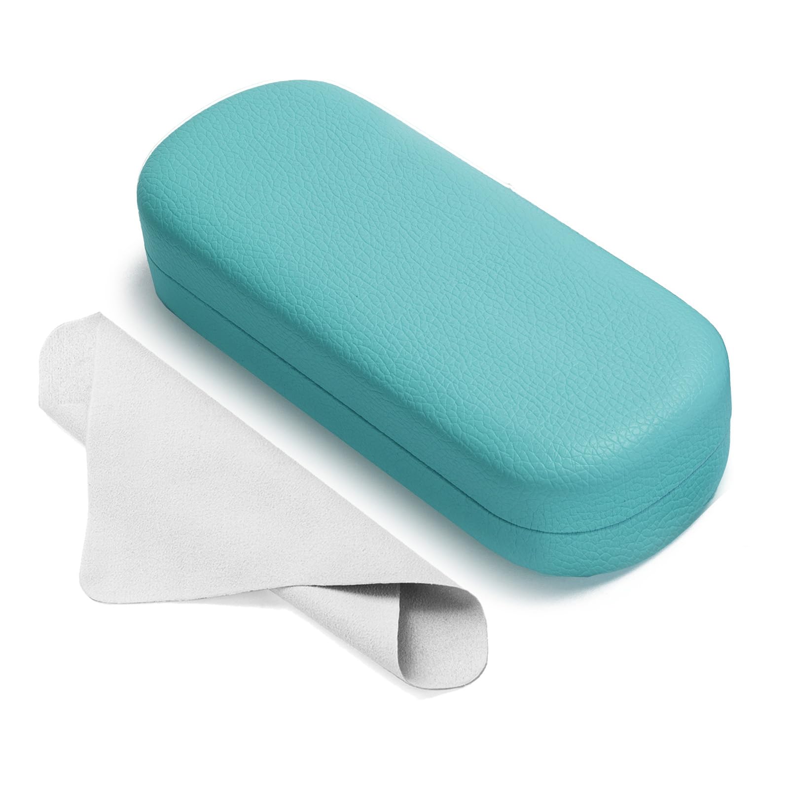 Marvolia Glasses Case Large Hard Shell Eyeglasses Case PU Leather Protective Case for Sunglasses Eyeglasses