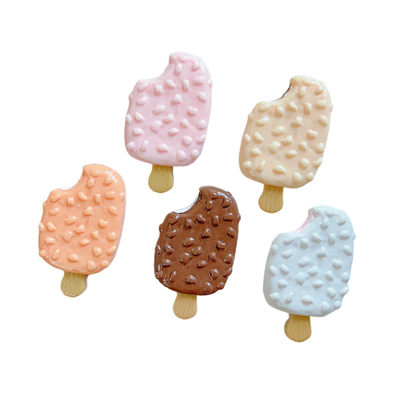 Decorative Fruit Ice Cream Shape Fridge Magnets Powerful Holds Note Photos Firmly Sticker Ornaments Gift Popsicles Refrigerator Magnets