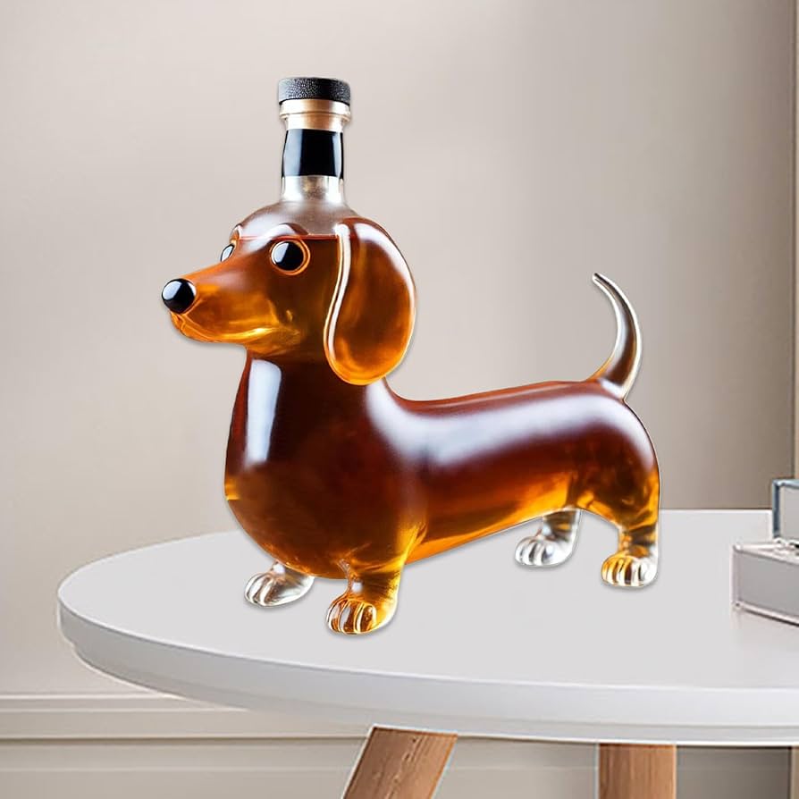  12 犬の形ウイスキー瓶 Amazon.co.jp: ウイスキーガラスボトル | ガラス酒瓶 ダックス