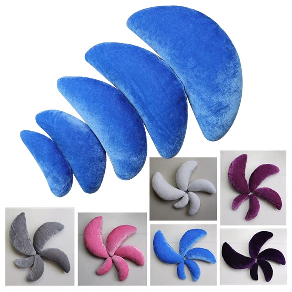 LICHENGTAI Almohada de Fotografía para Recién Nacidos, Cojín de Luna, Juego de Apoyo para Posar Bebé, Almohada para Posar Fotos, Accesorios para Posar para Bebés