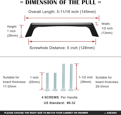 Miniatura 6 de ZP2210 - Tirador de armario de cocina con arco dorado cepillado de 5 pulgadas, paquete de 10 unidades, herrajes sólidos para cajón, aparador, baño,