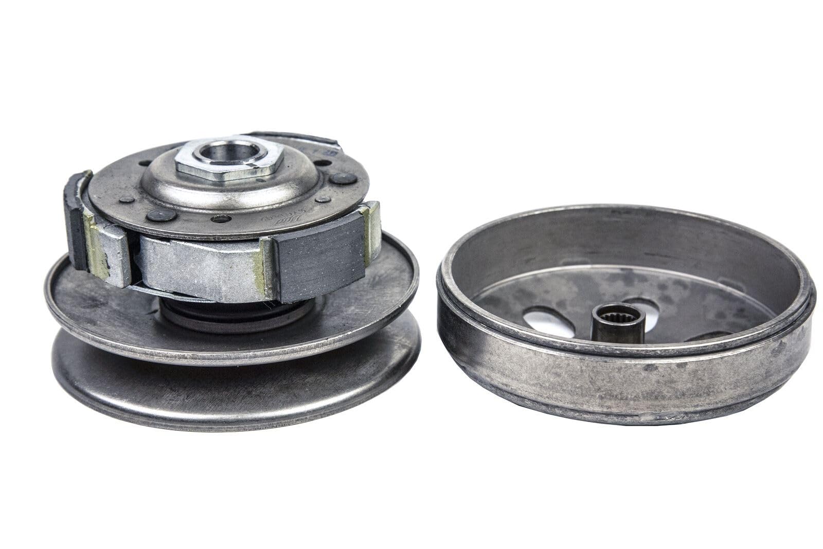 Conjunto completo de embrague con polea de conductor y campana de embrague para GY6 125 cc y 150 cc GY6 scooters, ATV & Go Karts