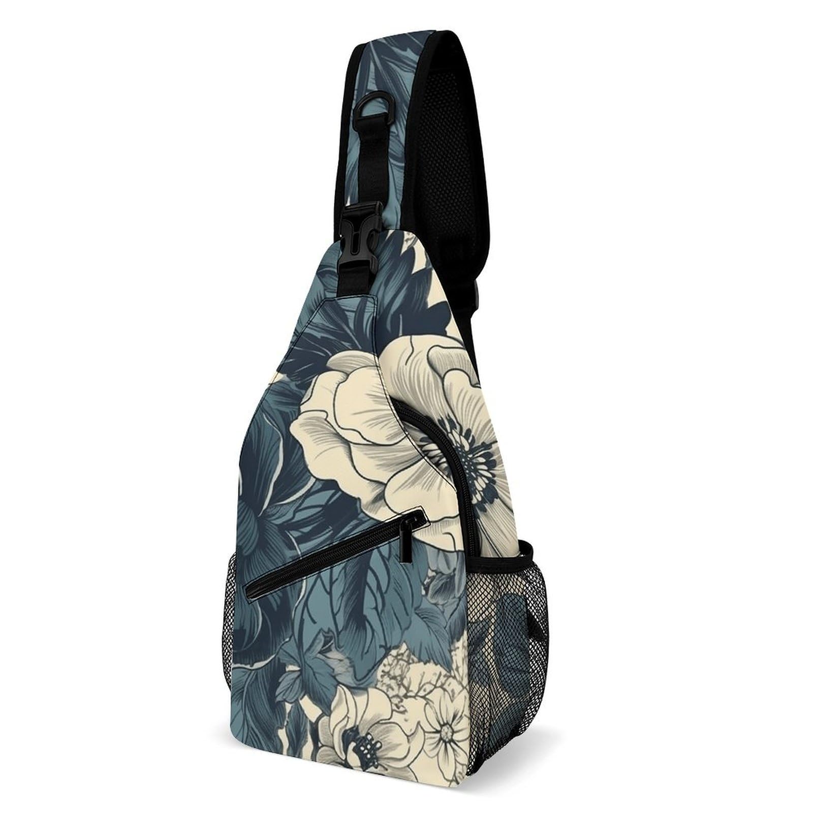 Amazon.com: Sling Bag for Women Men Daypack Botanical Floral  display picture 1