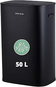 Cestino A Coperchio Oscillante Cestino Per Rifiuti A Coperchio - Foto 5