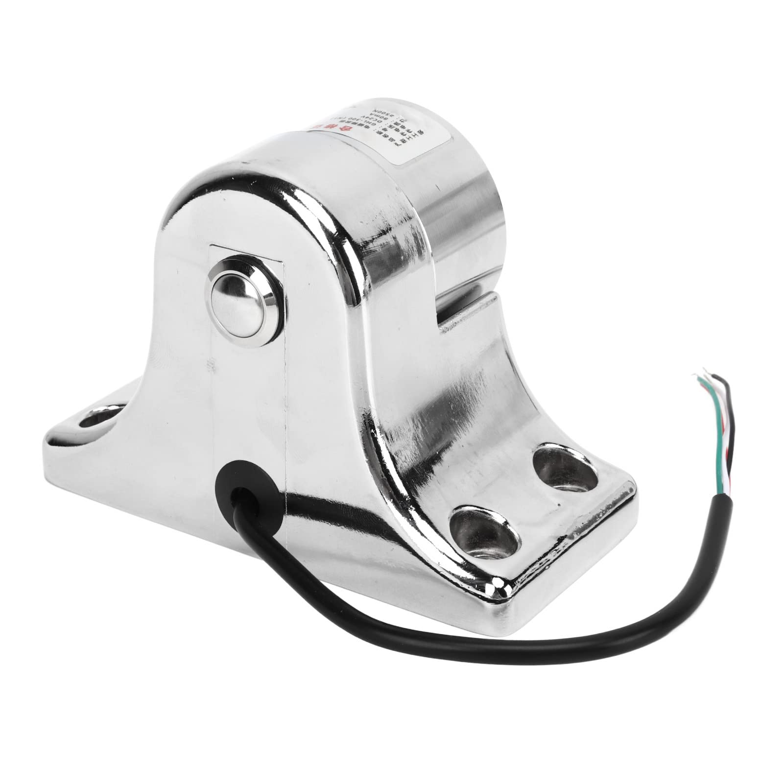 Soporte de puerta electromagnético de alta resistencia, 55 kg, tope de puerta de seguridad contra incendios con succión, liberación automática de aleación de zinc para edifi