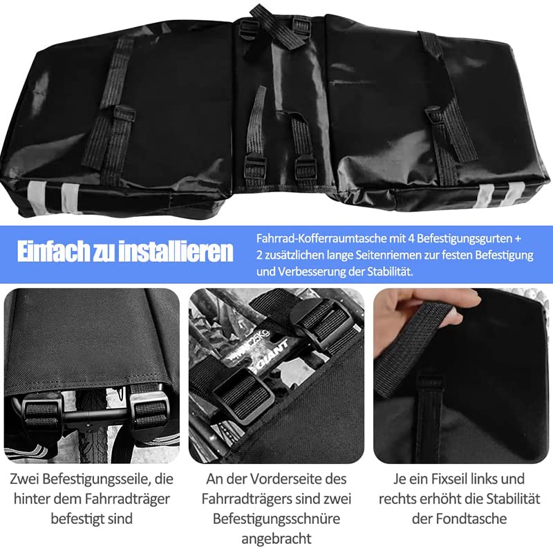自転車用パニアバッグ Racktime Travel-it リア用 左右ペア 新品