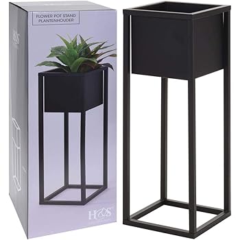 Home Styling Pot De Fleurs Sur Pied Jardiniere Support Pour Plantes Presentoir A Fleurs Pour Balcon Bac A Fleurs Jardin Terrasse 60 Cm Amazon Fr Cuisine Maison