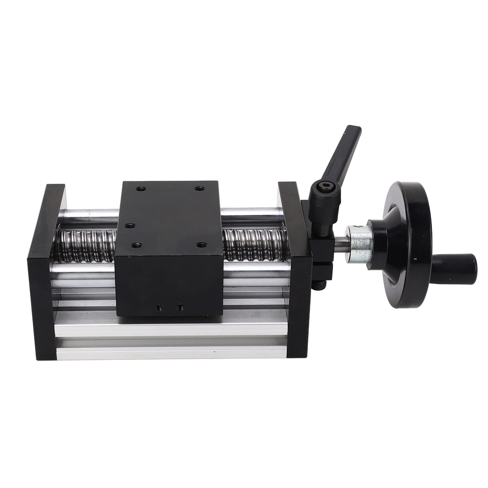 Passo lineare scorrevole, corsa 100mm, protezione riservata 10mm, doppio asse, guida lineare manuale, tavolo scorrevole con volante